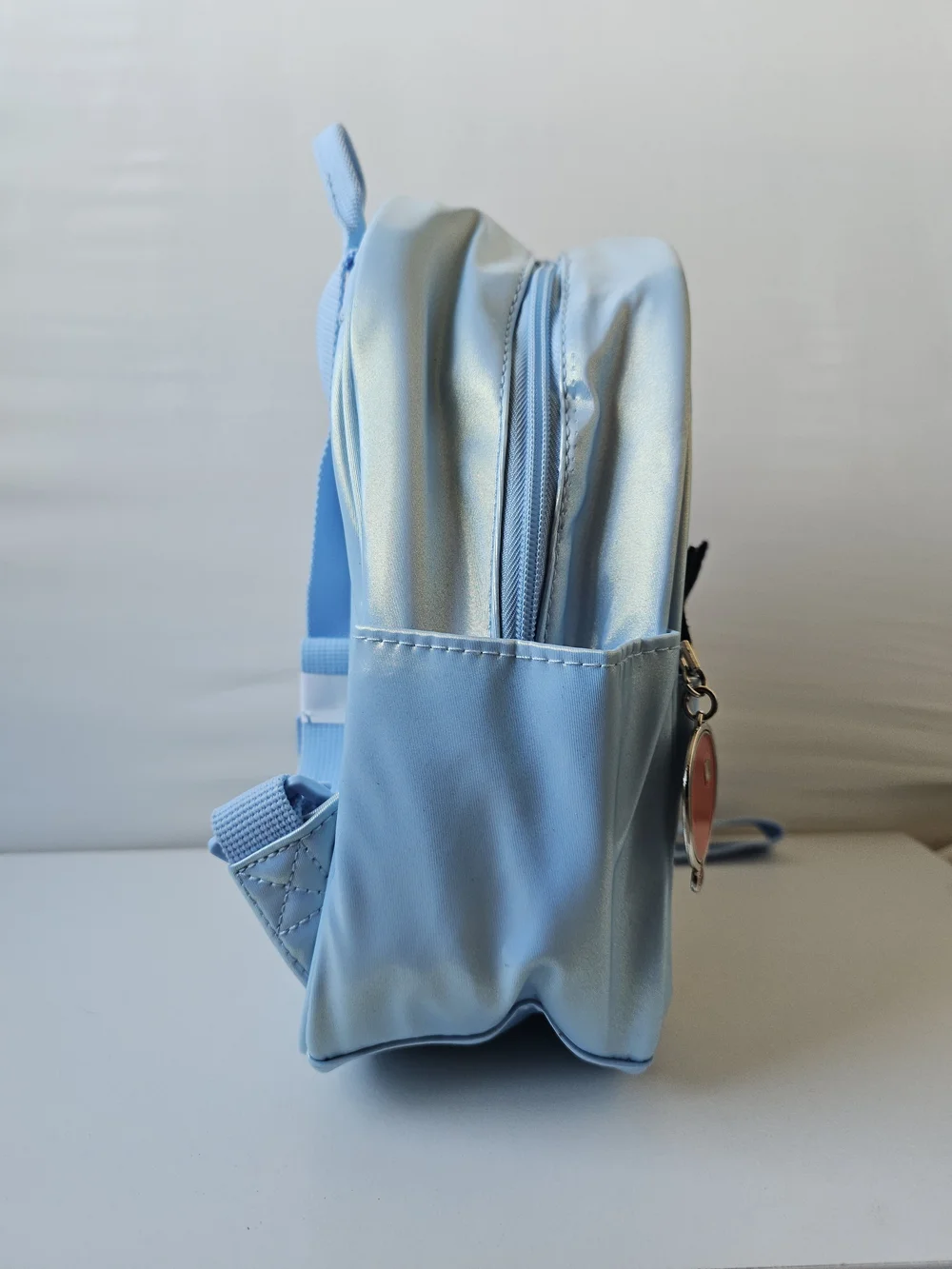 NWT Bluey & Bingo Mini Backpack Faux Leather Light Blue